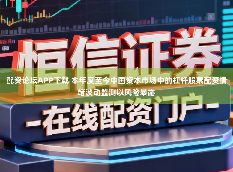 配资论坛APP下载 本年度至今中国资本市场中的杠杆股票配资情绪波动监测以风险暴露