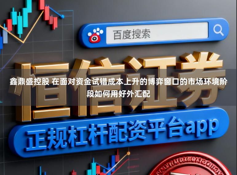 鑫鼎盛控股　 在面对资金试错成本上升的博弈窗口的市场环境阶段如何用好外汇配